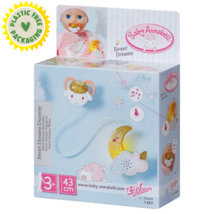 704219 Baby Annabell Sweet Dreams Dummy_plastic free packaging