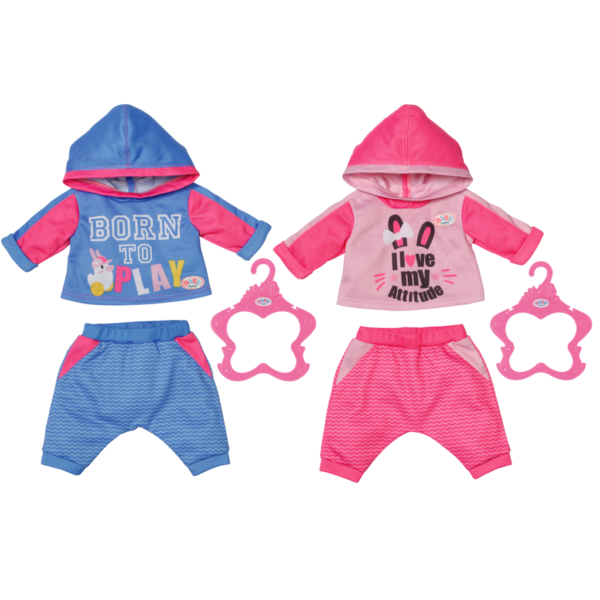 BABY born Jogging Suits 2 assorted