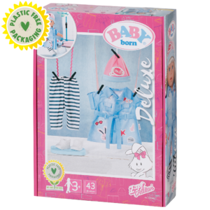 833681 BABY born Deluxe Jeans Dress_plastic free packaging