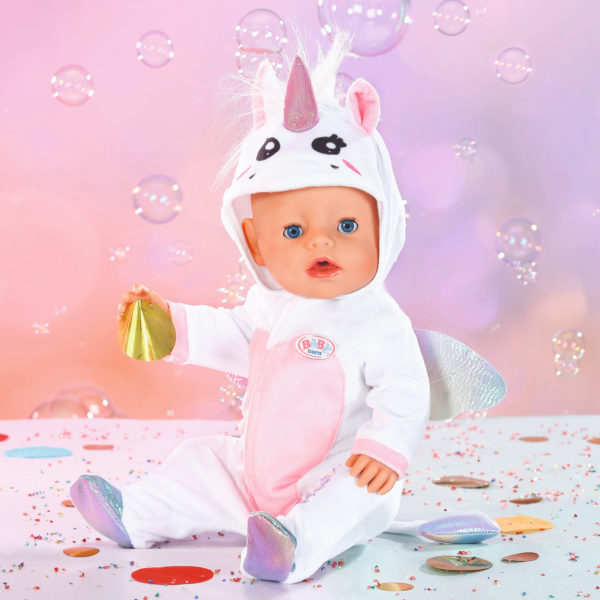 baby born unicorn onesie uk
