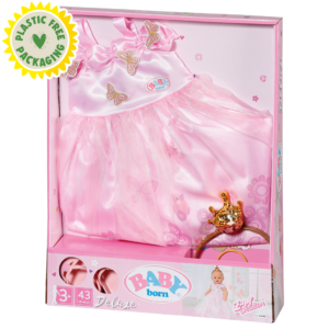 834169 BABY born Deluxe Princess_plastic free packaging