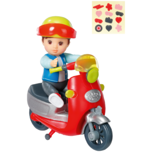 BABY born Minis Playset – Scooter with Simon