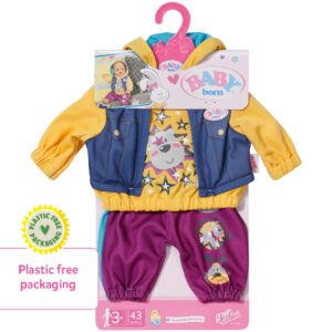 832615_BABYborn_outfit with hoodie_plastic free packaging