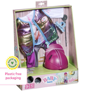 836194_BABYborn_Deluxe_RidingOutfit_plastic free packaging